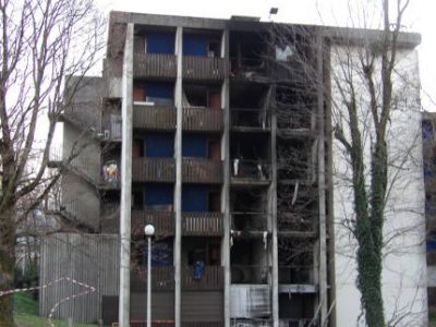 Le squat du VO, occupé par 90 réfugiés africains, a été dévasté par un incendie le 15 mars.