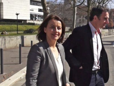 Cécile Duflot et Éric Piolle © Joël Kermabon - placegrenet.fr
