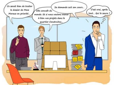 Clientélisme : c'est l'élu qui décide de faire remonter les dossiers sur le haut de la pile © Véronique Magnin - placegrenet.fr