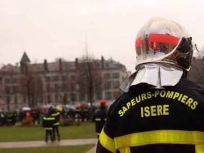 Pompier du Sdis Isère