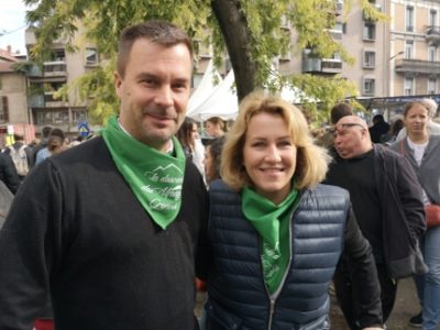 Olivier Six et Émilie Chalas. © Joël Kermabon - Place Gre'net
