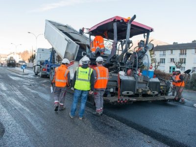 Travaux routiers. © Département de l'Isère