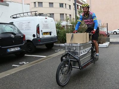 Vélocité services société de livraisons expresses à vélo sur Grenoble