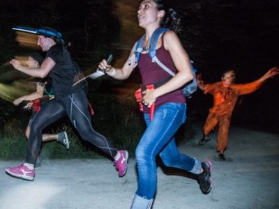 La course d’orientation nocturne Run from the dead s'est déroulée au parc de l’Ile d’amour à Meylan samedi le 24 juin. ©Yuliya Ruzhechka - Place Gre'net