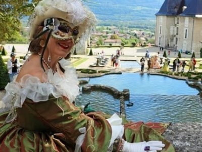 Une costumes venis journees europeennes du patrimoine chateau Touvet