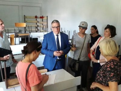 Visite chantier Les Saules (1)