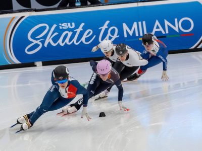Aurélie Lévêque participera au relais féminin de short track lors des JO au mois de février, une première depuis vingt ans.