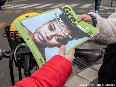 Le journal municipal de Grenoble Gre Mag change de mode de diffusion... et de production