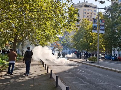 Manifestation du 22 octobre 2026 à Grenoble. DR