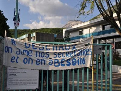 Ce mercredi 25 avril au matin, le rectorat de Grenoble a annoncé que le poste de secrétaire des élèves serait bien maintenu au lycée Deschaux de Sassenage.